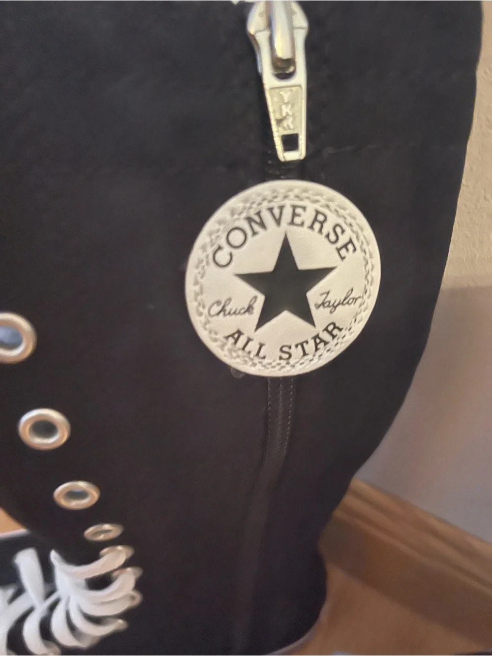 NEW Knee high Converse Chuck Taylor lace up boots kids size 1